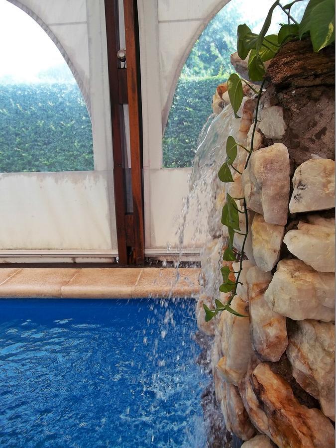 ホテル Hosteria Valle Azul ビージャ・デル・ディケ エクステリア 写真